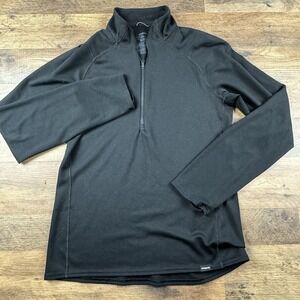 Patagonia Capilene Midweight Zip-Neck Pullover Mens Small‎ Stretch Wicking